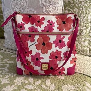 Beautiful Dooney & Bourke Floral Shoulder Bag